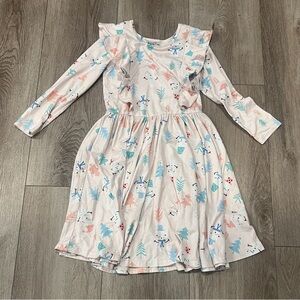 Dot Dot Smile 8/10 snowman dress